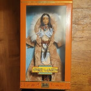Barbie Spirit of the Earth Doll in Brown and Cream